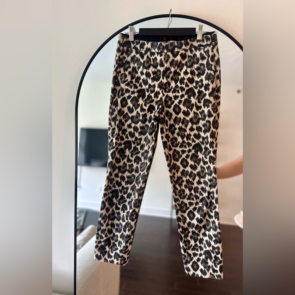 J.Crew Leopard Martie Pant
